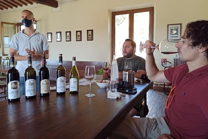 Rosso and Brunello di Montalcino Wine Tour Including Lunch and Visit to 2 Local Wineries - Starting Point and Duration in Florence