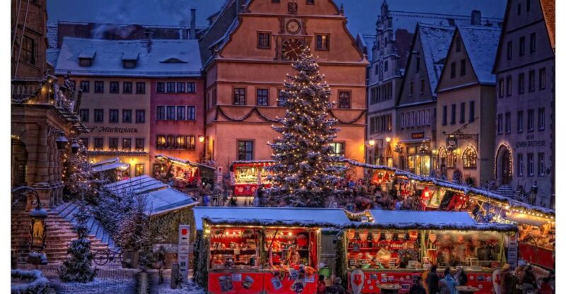 Rothenburg .d.T. & Würzburg: Romantic Christmas Moments - Visiting Rothenburg ob der Tauber’s Christmas Market and Old Town