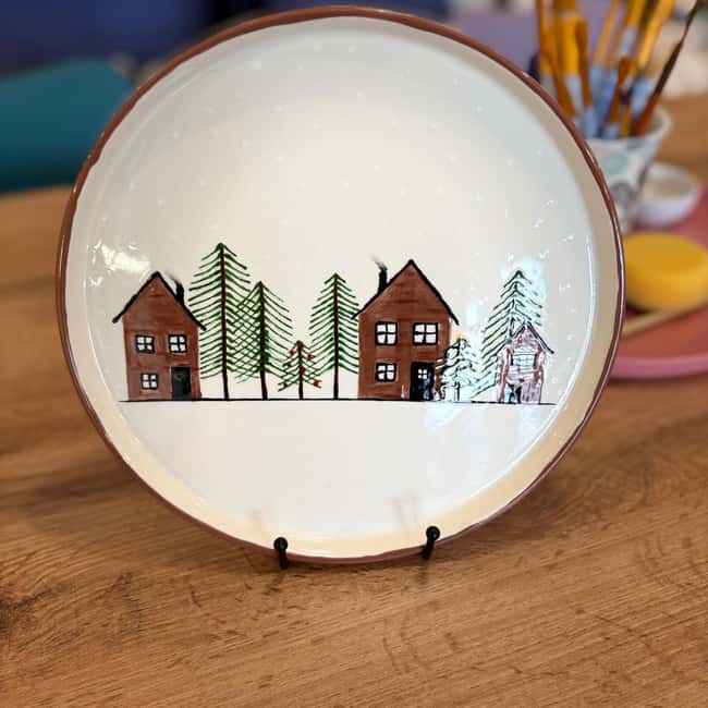 Rothenburg ob der Tauber: Paint your own ceramics - The Painting Process and Personal Support