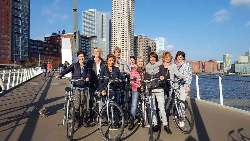 Rotterdam: City Highlights Guided Bike Tour - Crossing the Erasmusbrug and Seeing Rotterdam’s Skyline