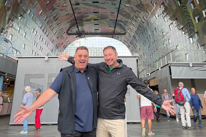 Rotterdam in half a day: All-inclusive, Authentic private Tour of Rotterdam - The Vibrant Markthal and Its Artful Interior