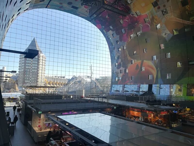 Rotterdam Walking Tour and Harbor Cruise - The Spectacular Market Hall: Food, Architecture, and Urban Life