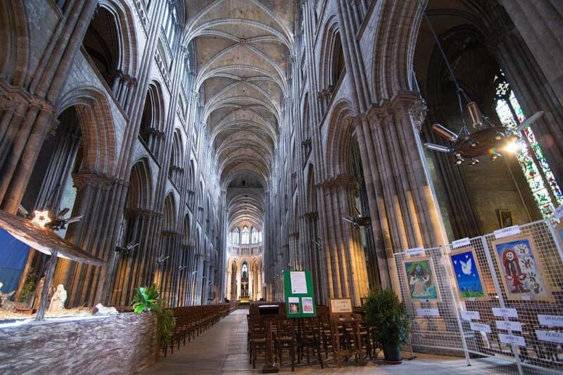 Rouen: Normandy Medieval History Day Tour with Pickup - Visiting Rouens Historic City Center: Notre Dame and Gros Horloge