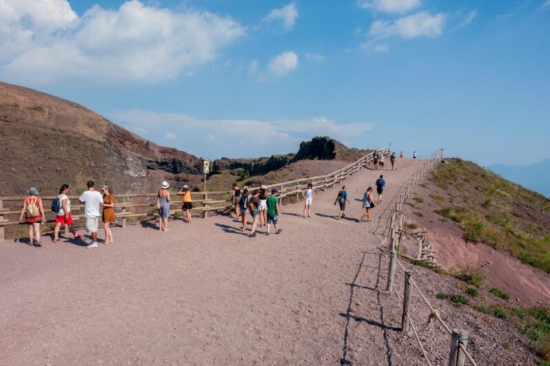 Round-Trip to Vesuvius National Park From Ercolano - What You Can Expect at Vesuvius Park Entrance and the Crater Walk