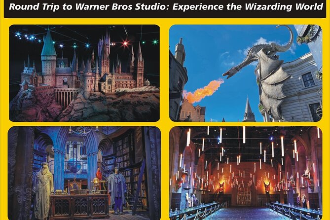 Round Trip to Warner Bros Studio: Experience the Wizarding World - Key Points