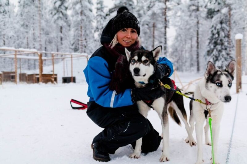 Rovaniemi: 7-Kilometer Self-Driven Apukka Husky Adventure - Interacting with Huskies and Learning About Their Lives
