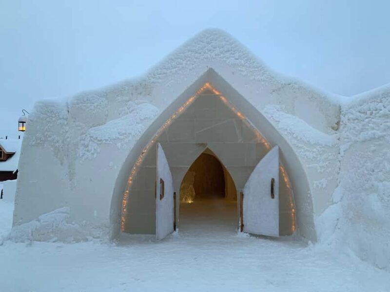 Rovaniemi Arctic Snowhotel & Glass Igloos Private Tour - Key Points