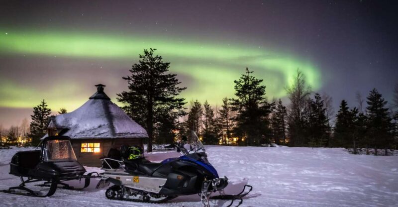 Rovaniemi: Aurora Borealis Snowmobile Safari with Campfire - The Snowmobiling Experience and Safety Measures