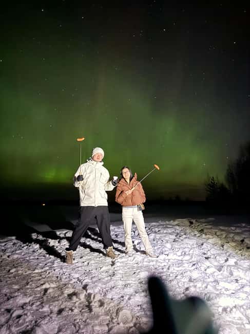 Rovaniemi: Aurora hunting and a fireside BBQ experience - Food, Drinks, and Photographing the Aurora