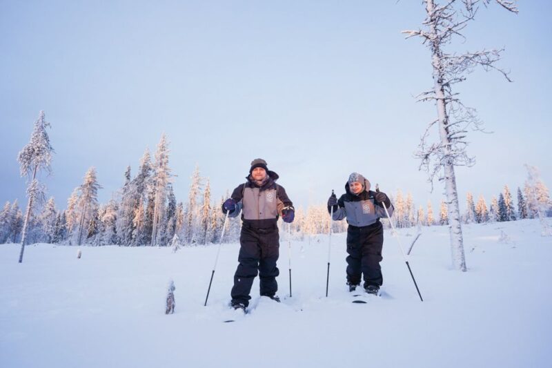 Rovaniemi: Backcountry Skiing Adventure - From the Forest to the Campfire: A Cozy Pause