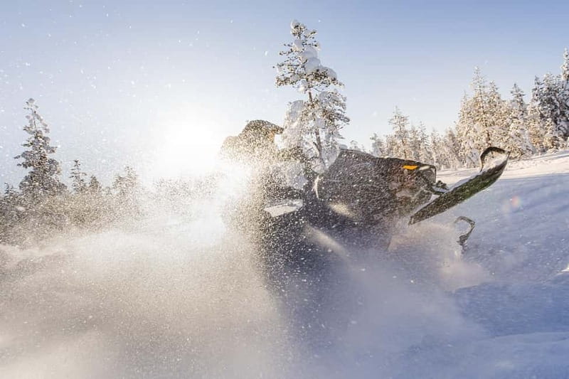Rovaniemi: Backwoods Adventure Full Day Snowmobile Safari - What the Snowmobile Route Offers