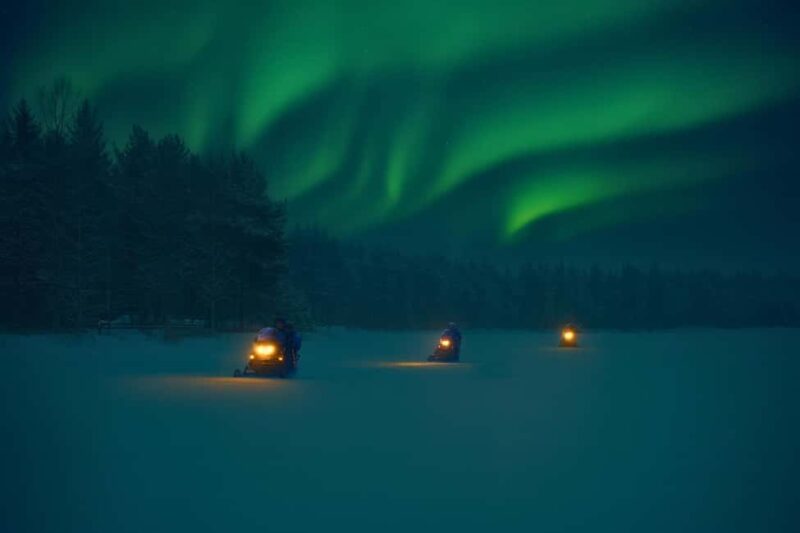 Rovaniemi: Drive New 2025 Snowmobiles - Aurora Adventure - Northern Lights Chance During the Evening Safari