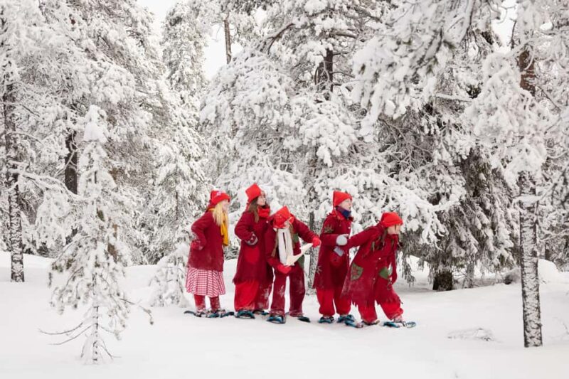 Rovaniemi: Elf's Snowy Gift Quest by Snowshoes - Key Points