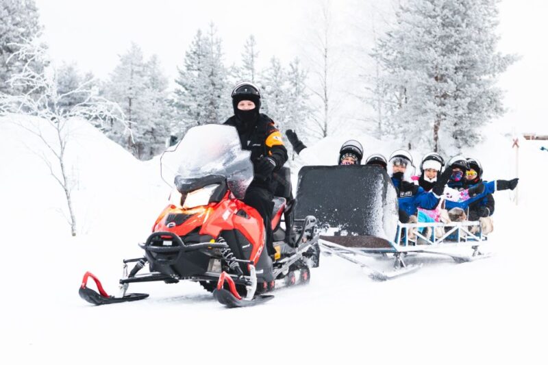 Rovaniemi: Family Snowmobile Safari with Campfire and Snacks - Campfire and Finnish Snacks in Lapland