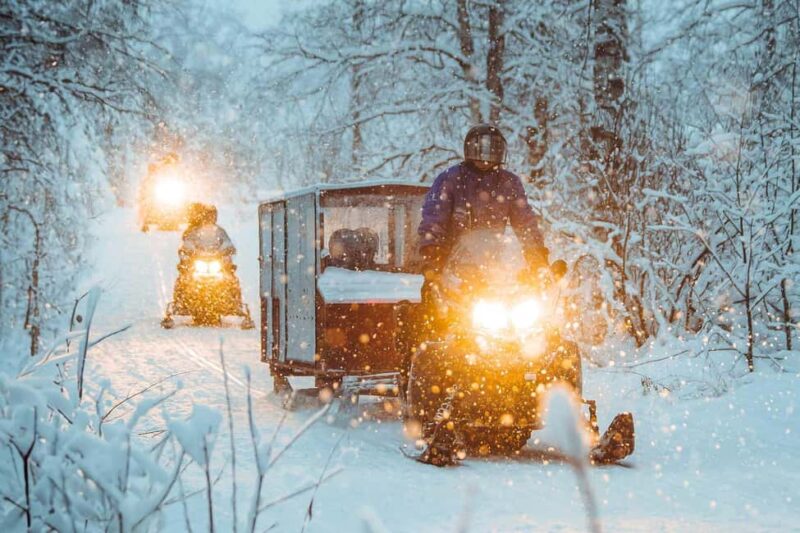 Rovaniemi: Family Snowmobiling Trip - Mini Snowmobiles for Children Aged 5 to 10