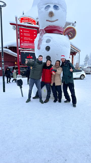 Rovaniemi: Guided Tour of Santa Claus Village - Crossing the Arctic Circle with Certification