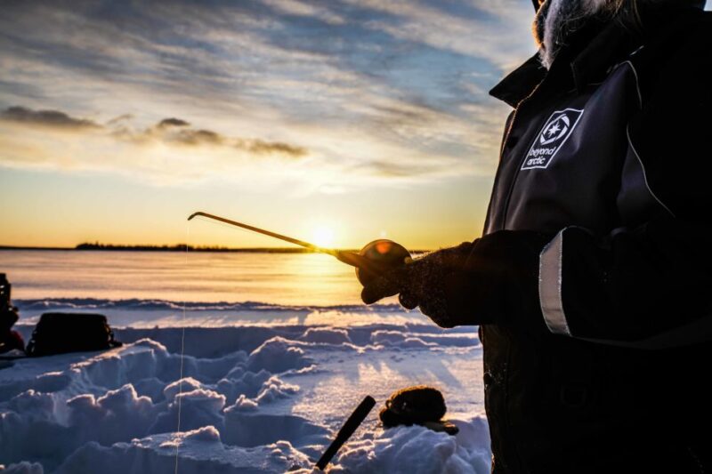 Rovaniemi: Ice Fishing on a Frozen Lake - Fry Your Fish in a Fun and Interactive Way