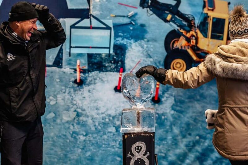 Rovaniemi: Ice sculpting experience with Transfers - Guided Tour of the Ice Hotel and Behind-the-Scenes Insights