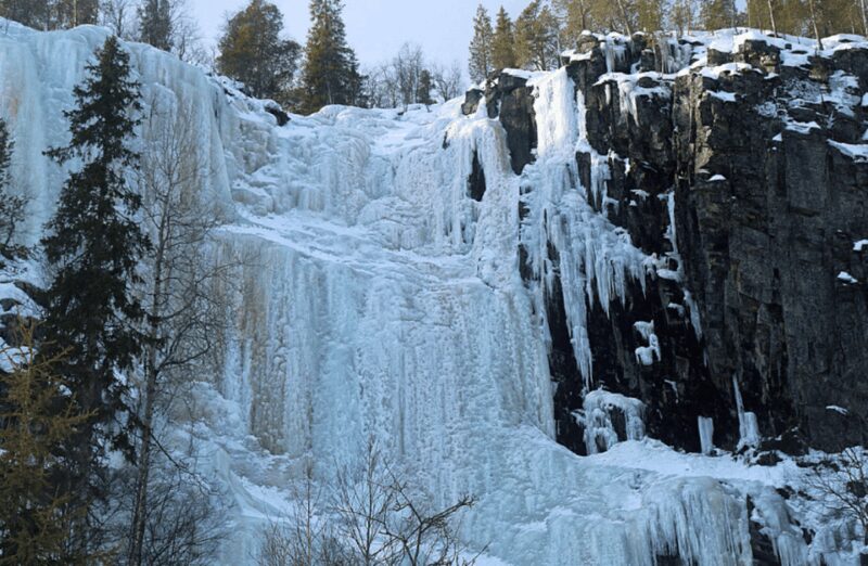 Rovaniemi: Korouoma Canyon Frozen Waterfalls Day Trip - Explore Korouoma Canyon’s Frozen Waterfalls with Professional Guides