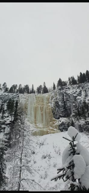 Rovaniemi: Korouoma Canyon Frozen Waterfalls Day Trip - Key Points