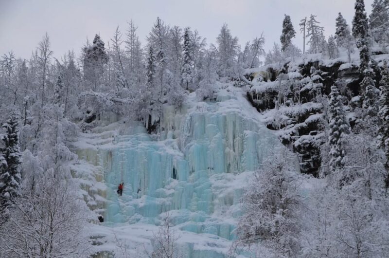 Rovaniemi: Korouoma Canyon Frozen Waterfalls Guided Hike - Comfortable Transportation in a Climate-Controlled Van