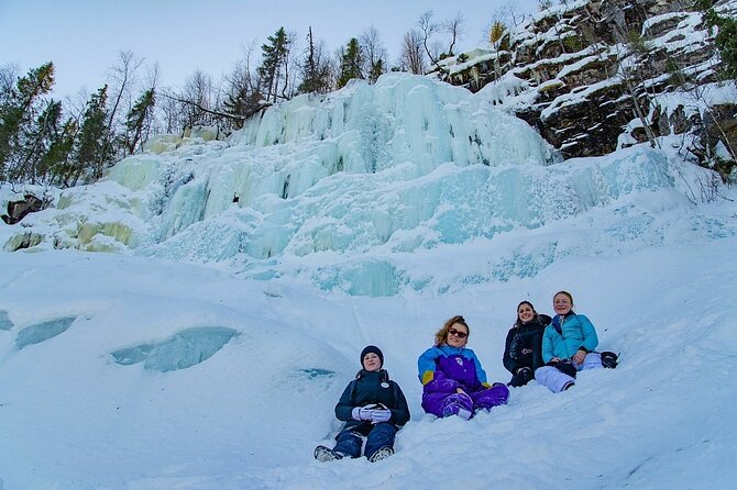 Rovaniemi: Korouoma Canyon & Frozen Waterfalls Tour with BBQ - Visiting the Frozen Waterfalls and Icicles