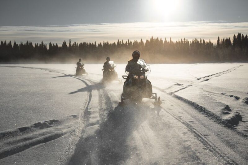 Rovaniemi: Lake Lehtojärvi Electric Snowmobile Safari Tour - Key Points
