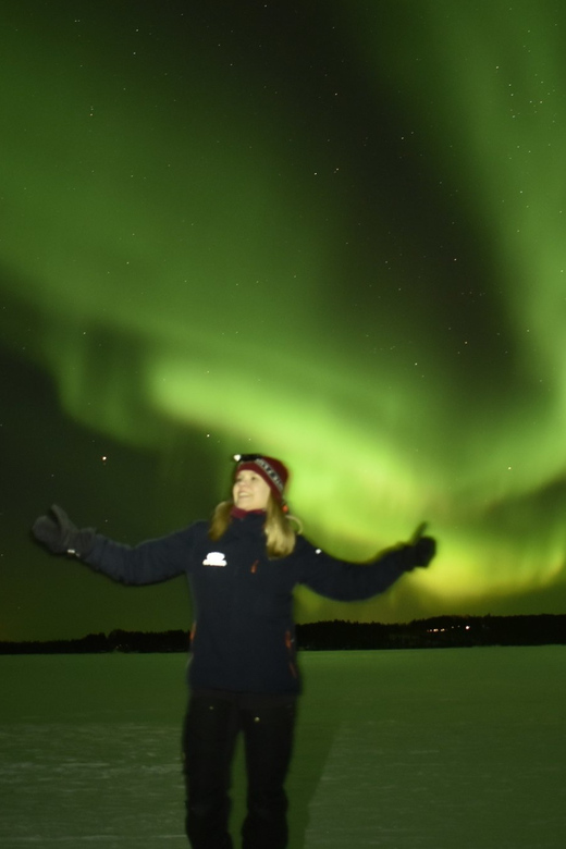 Rovaniemi: Night Snowmobile Tour - The Experience of Guided Snowmobile Riding in Rovaniemi