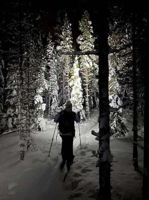Rovaniemi: Nighttime Ski Adventure ending with Campfire - Rovaniemi Night Skiing with Campfire: Who Will Love It?