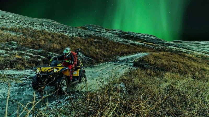 Rovaniemi: Northern Lights Quad Bike Tour - Riding the Quad Bikes in the Arctic Forest
