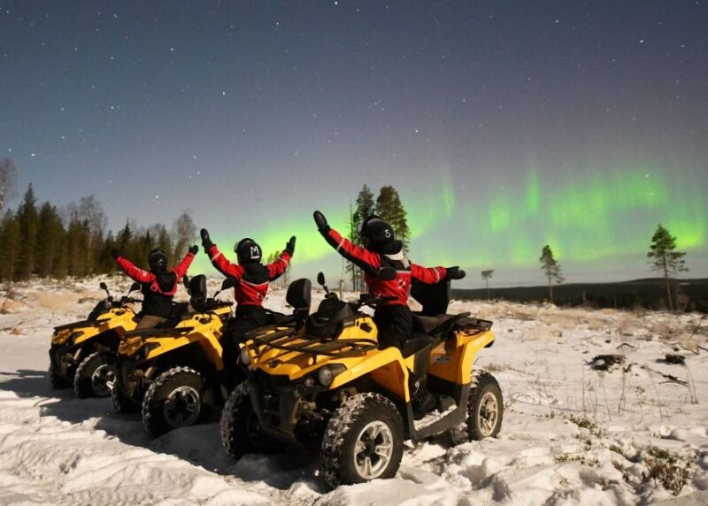 Rovaniemi: Northern Lights Quad Bike Tour - Searching for the Northern Lights in the Aurora Zone