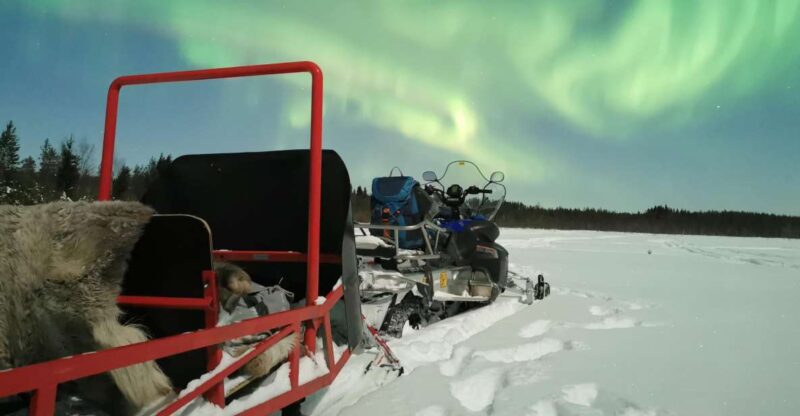 Rovaniemi: Northern Lights Sledge Ride - Key Points