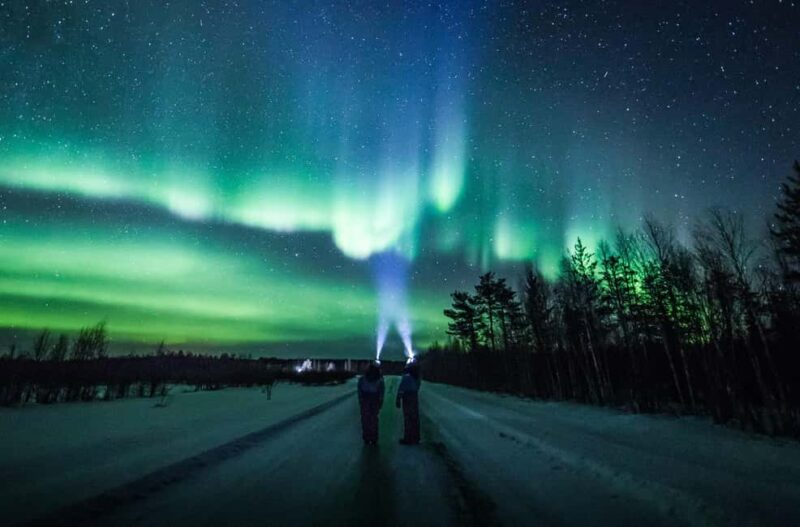 Rovaniemi: Northern Lights & Worlds Northernmost McDonalds - The Arctic Night and Aurora Viewing Spots