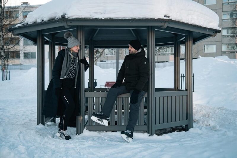 Rovaniemi: Private Ice Skating Photography Session - Exploring the Ice Rink and Scenic Lappish Environment