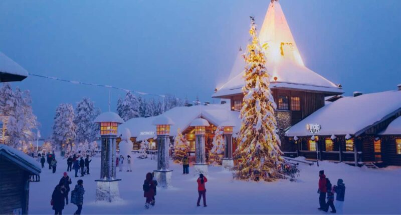 Rovaniemi: Reindeer & Husky Ride with Santa Claus Village - Key Points