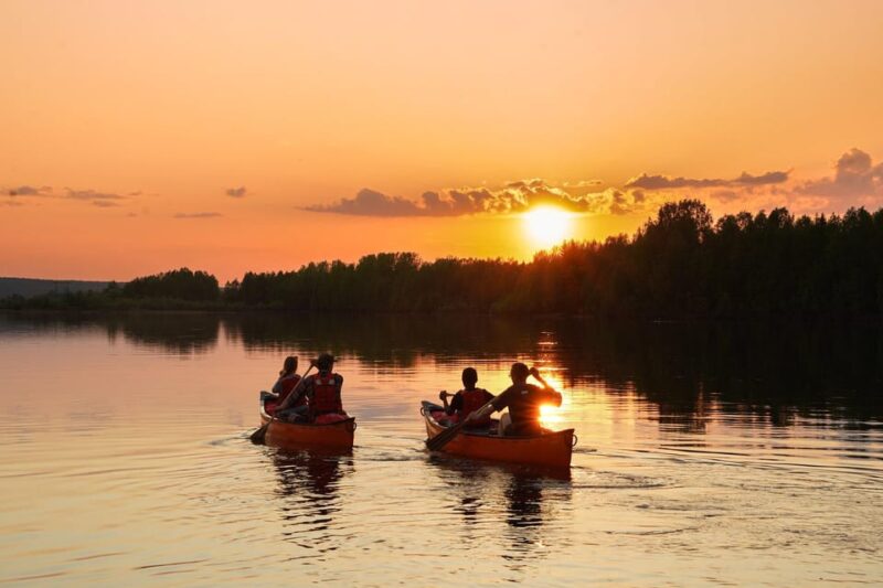 Rovaniemi: Relaxing Canoe Trip & Panoramic Sauna Experience - What Sets This Tour Apart