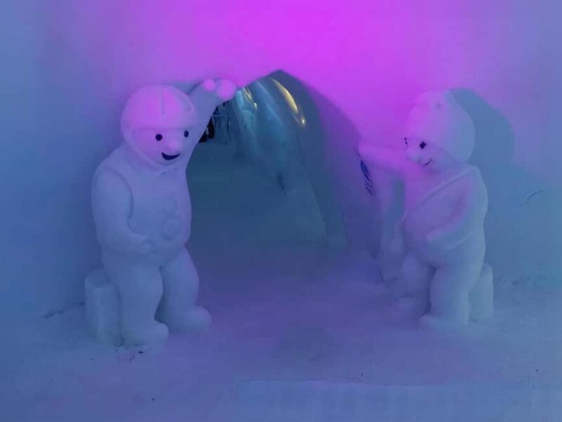 Rovaniemi: Santa Village, Snowman World & Husky Sledge Ride - Husky Sledge Ride Through the Snowy Forest