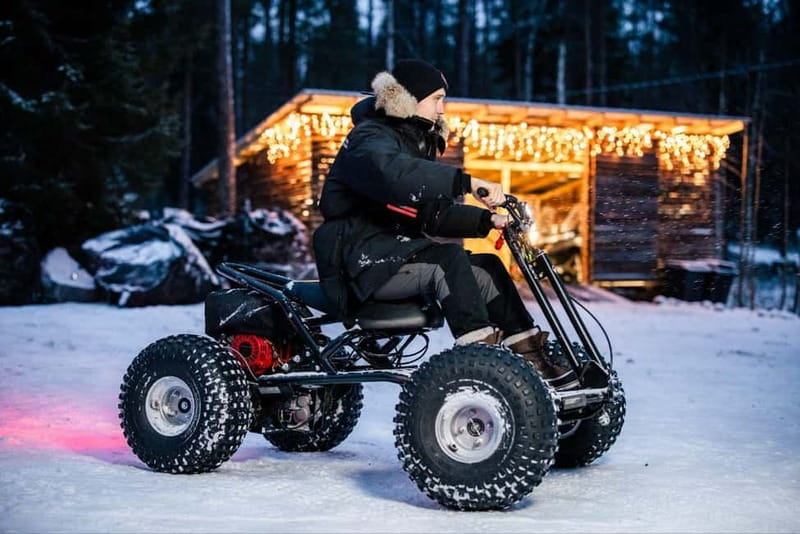 Rovaniemi: Santa Village Tour+Lunch In Glass Igloo+Scooters - Key Points