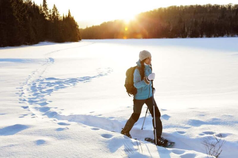 Rovaniemi: Snowshoeing Adventure with warm Drinks - Key Points
