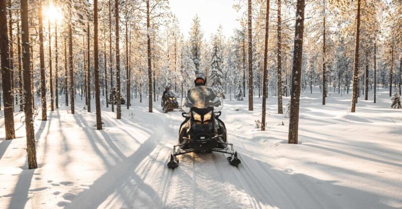Rovaniemi: Sunrise Electric Snowmobile Tour with Snacks - Meeting Point and Logistics at Safartica Office