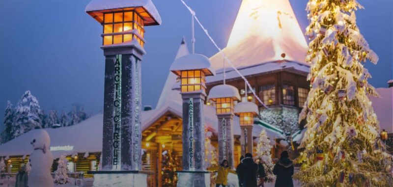 Rovaniemi: Tour to Santa Claus Village with Hotel Transfer - Key Points