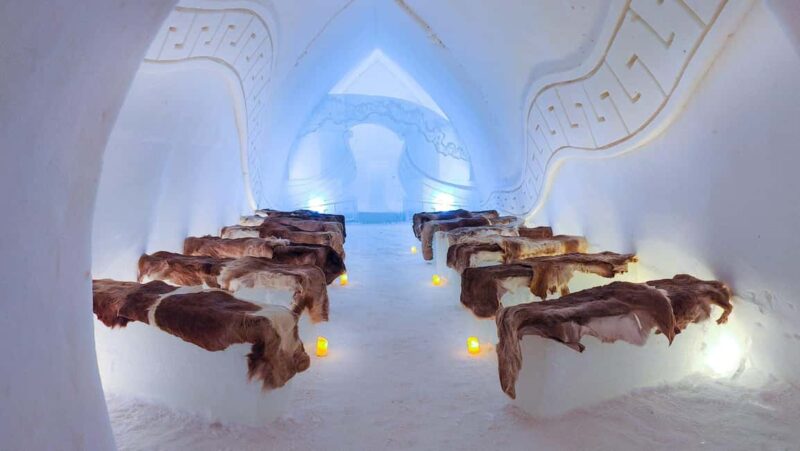 Rovaniemi: Visit Arctic Snow Hotel with Transfer - See the Ice Chapel and Ice Restaurant
