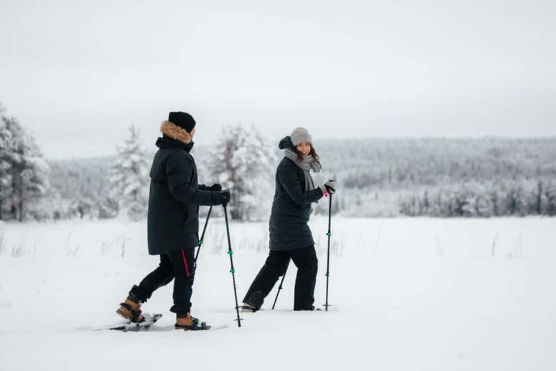 Rovaniemi Winter Activities & Northern Lights! - Warm Up in the Lappish Tepees and Grill Sausages