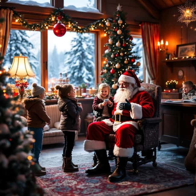 Rovaniemi:Santa Claus Village Guided Tour with Santa's gift - Exploring Santa Claus Village and Its Festive Atmosphere