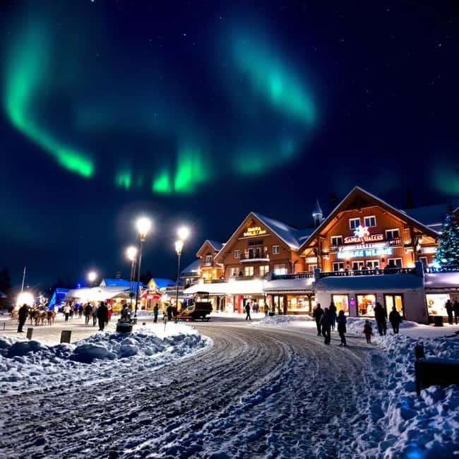 Rovaniemi:Santa Claus Village Guided Tour with Santa's gift - Sending Letters from the North Pole