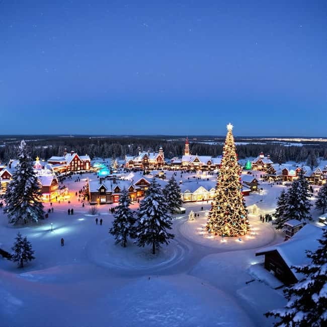 Rovaniemi:Santa Claus Village Guided Tour with Santa's gift - Crossing the Arctic Circle and Earning a Certificate