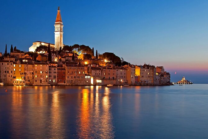 Rovinj by night - Visiting St. Euphemia Church and Its Rotating Statue