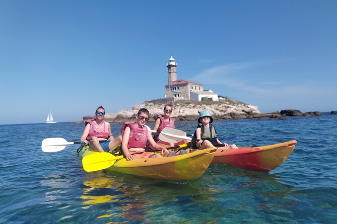 Rovinj Golden Cape Desert Islands Kayak & Snorkeling Tour - Exciting Kayak & Snorkeling Tour in Rovinj for $57.28