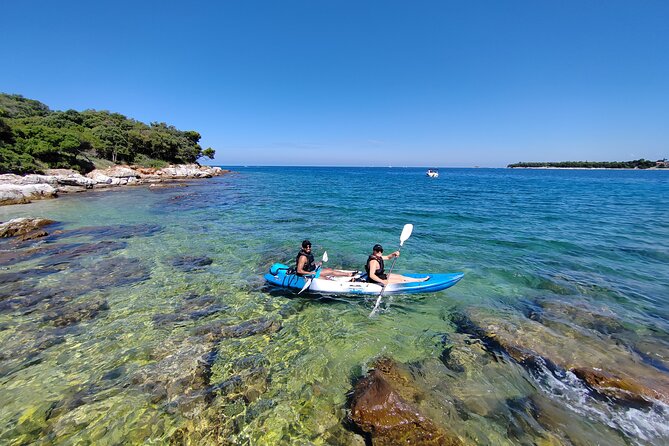 Rovinj Golden Cape Desert Islands Kayak & Snorkeling Tour - The Kayak & Snorkeling Experience in the Archipelago