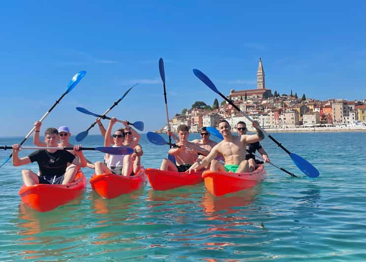 Rovinj:BUBA KAYAK TOURS:snorkeling,jumping,FREEdrinks&photos - Who Will Enjoy This Tour Most